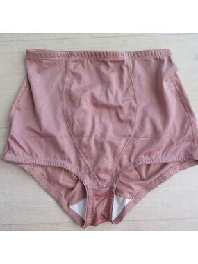 Playtex Womens High-Waist Shaping Briefs Style 5914 Size 2XL Nude Color Comforta